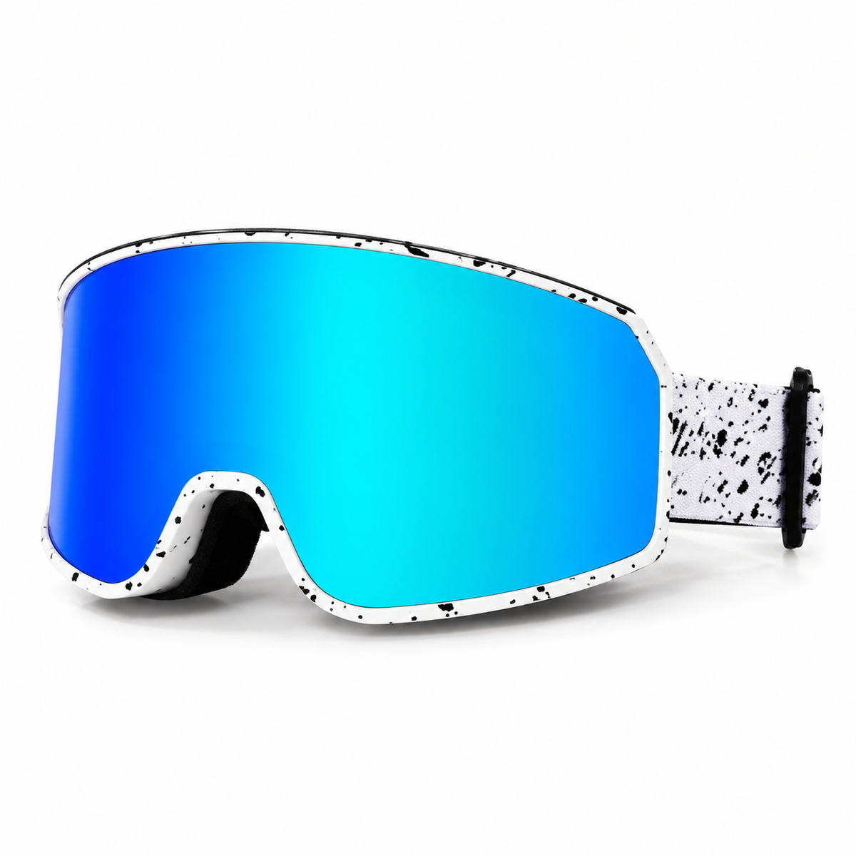 HX-022 - Blanc moucheté et bleu - Outpolar