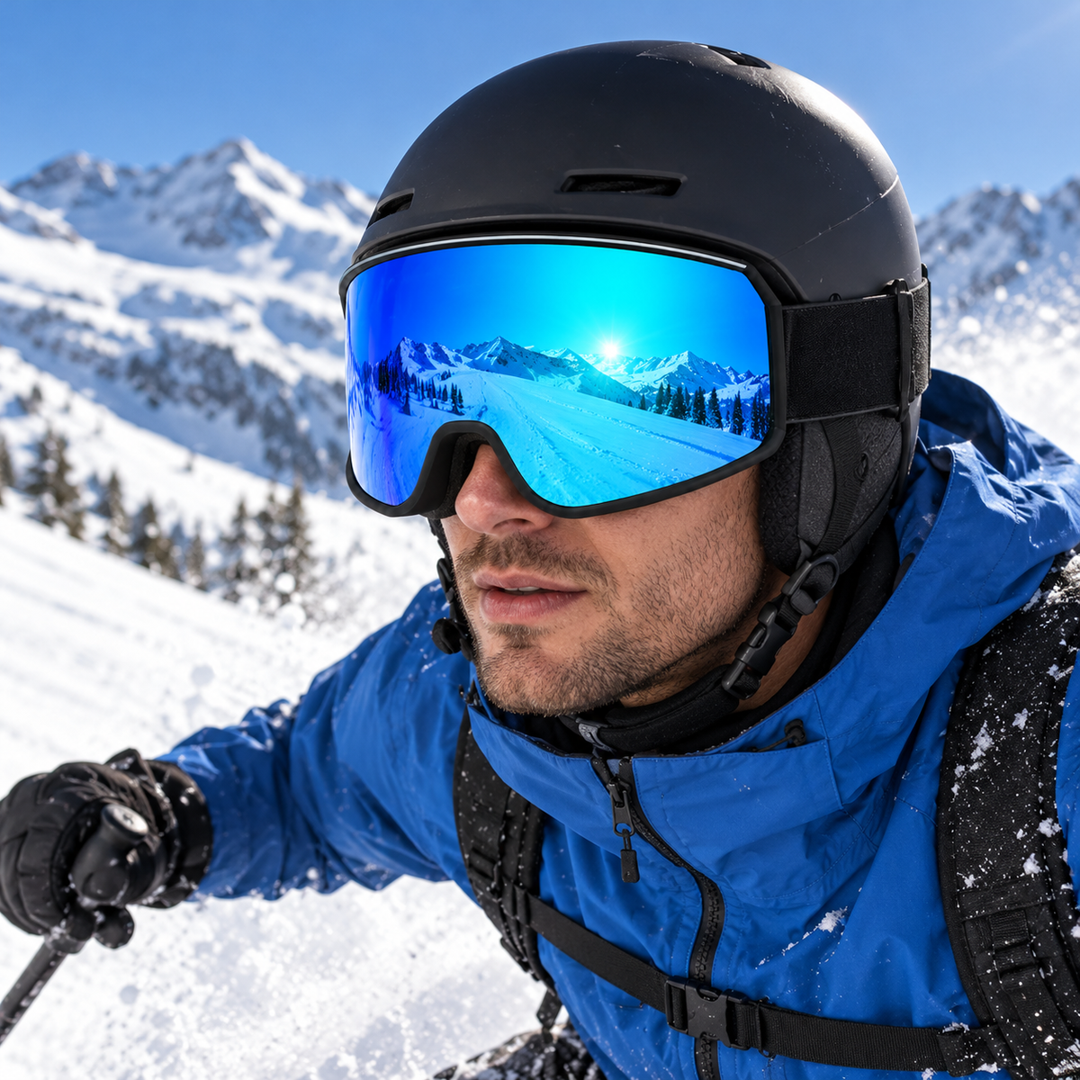 HX-022 - Noir et bleu - Outpolar
