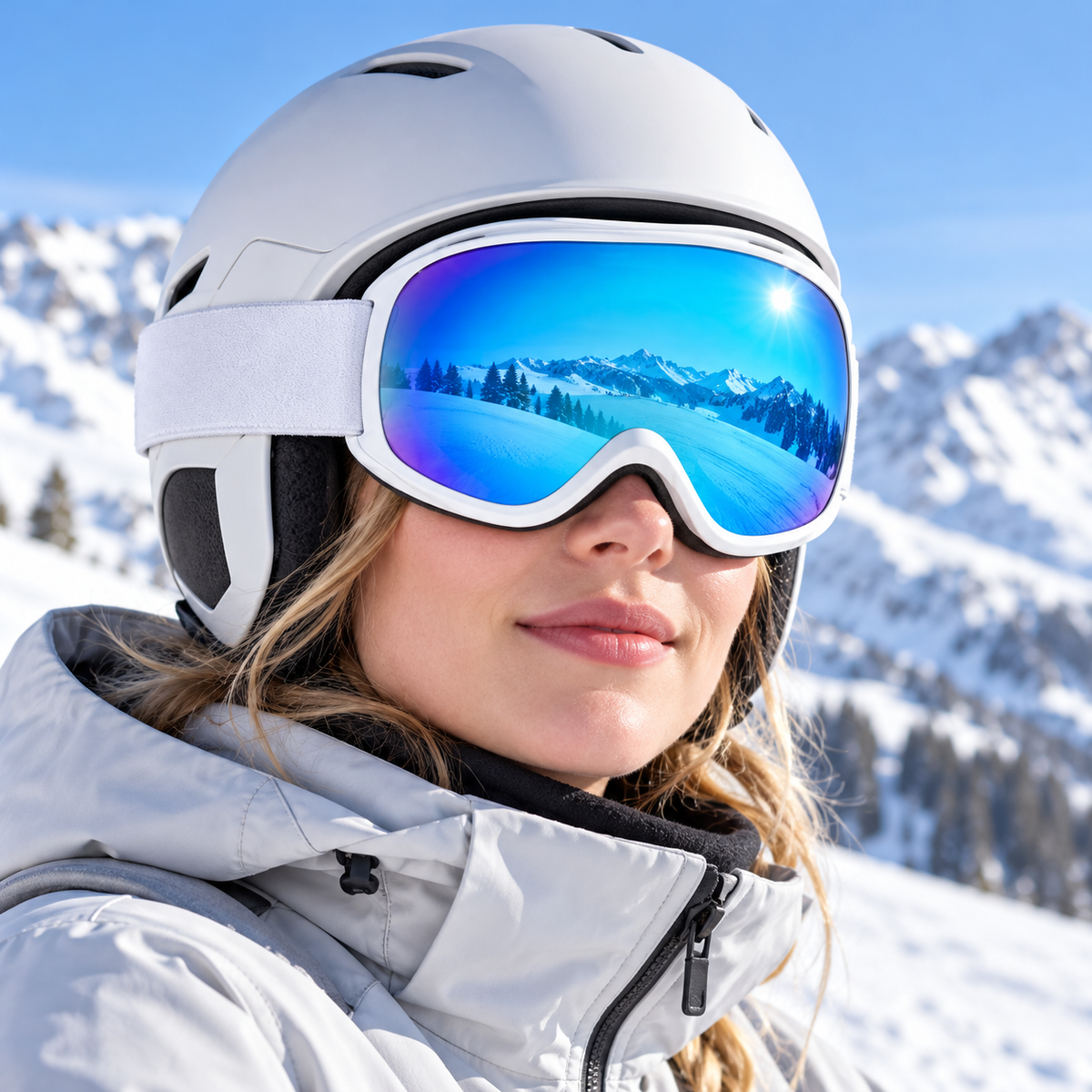 HX-030 - Blanc et bleu - Outpolar
