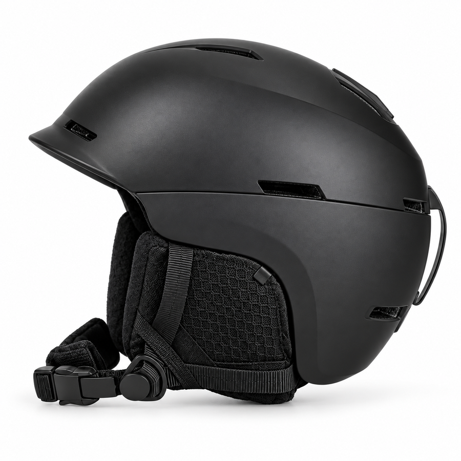 Casque de ski | 12 aérations réglables et oreillettes amovibles